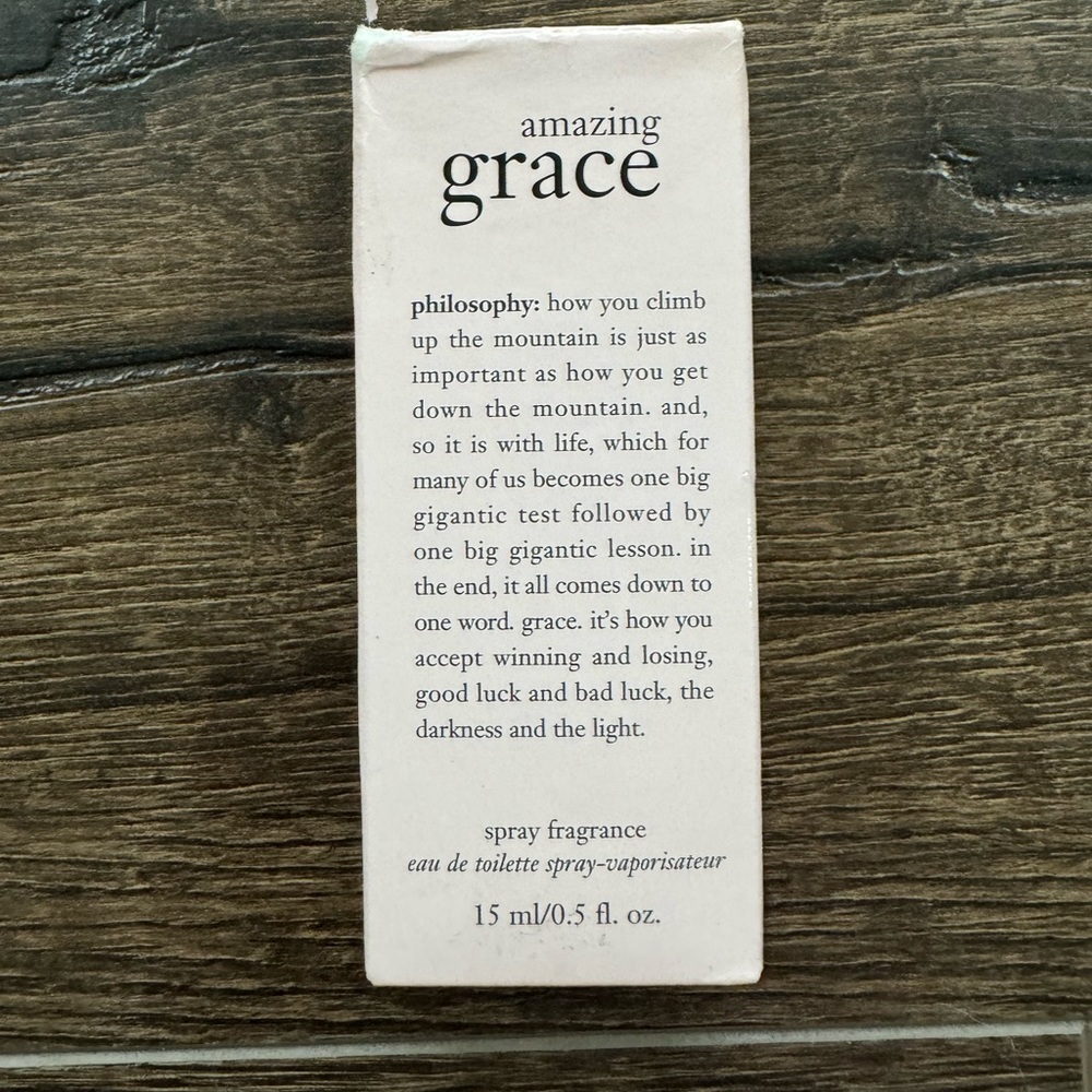 philosophy Amazing Grace Spray Fragrance .5 fl oz - Picture 1 of 2